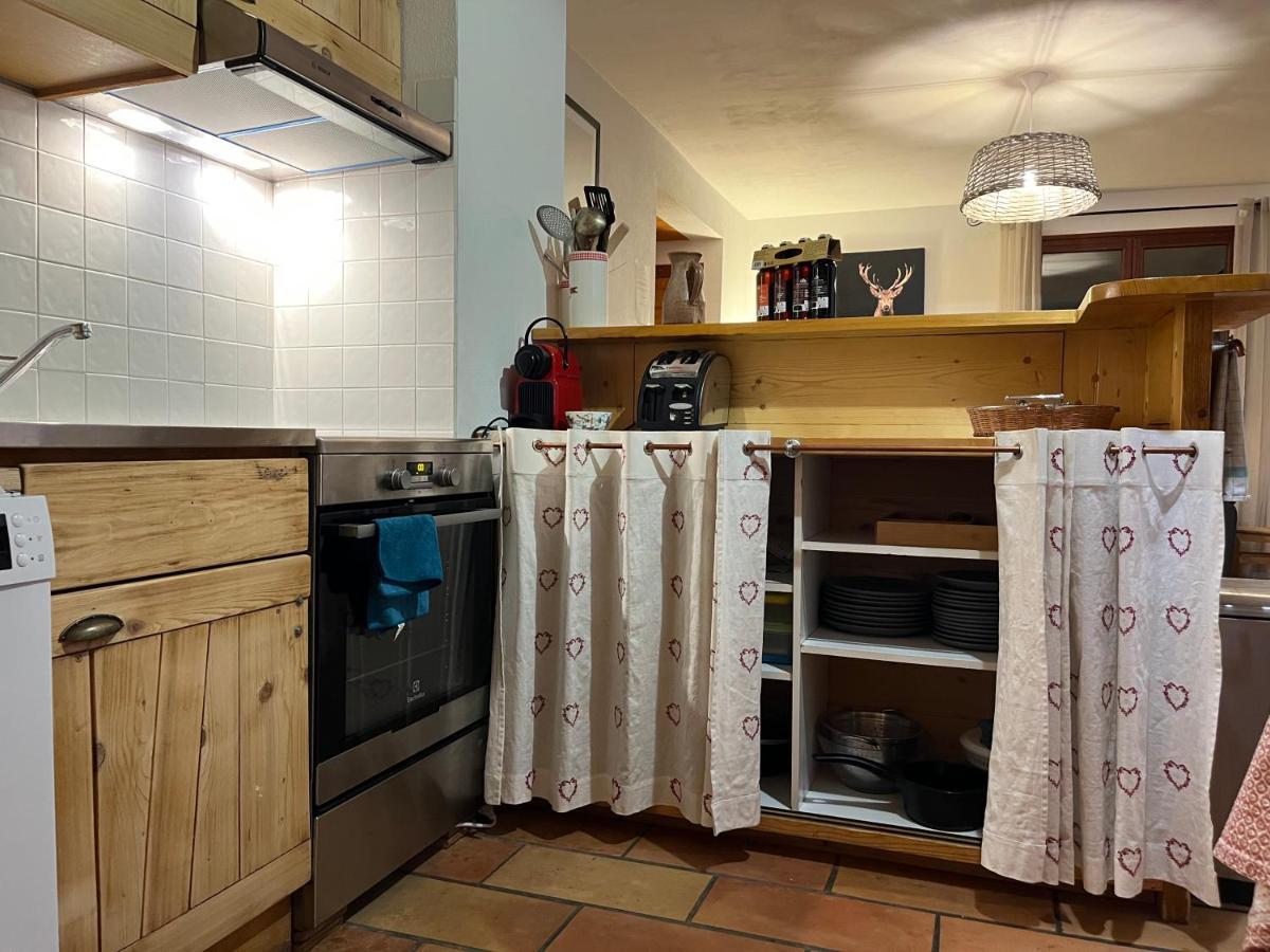 Appartement Rez De Jardin, 2 Chambres/ 4 Personnes, Garage. Briançon Exteriör bild