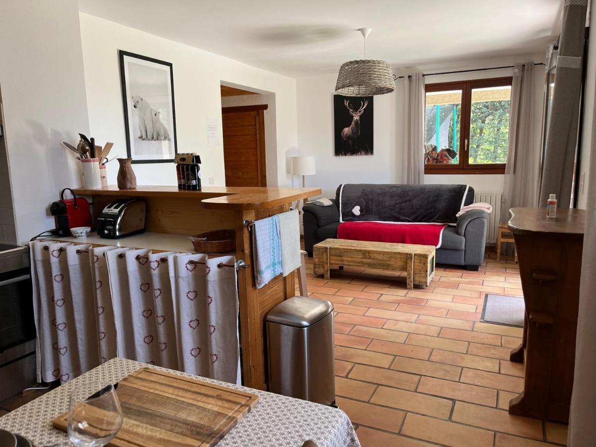 Appartement Rez De Jardin, 2 Chambres/ 4 Personnes, Garage. Briançon Exteriör bild