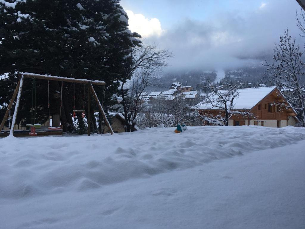 Appartement Rez De Jardin, 2 Chambres/ 4 Personnes, Garage. Briançon Exteriör bild
